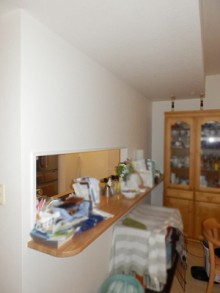 開放的で美しいオープンキッチンに